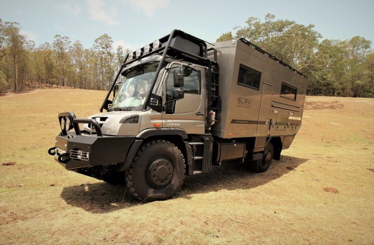 SLRV Unimog Expedition vehicle