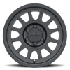 Mrw 703 Matte Black 6lug Studio Front