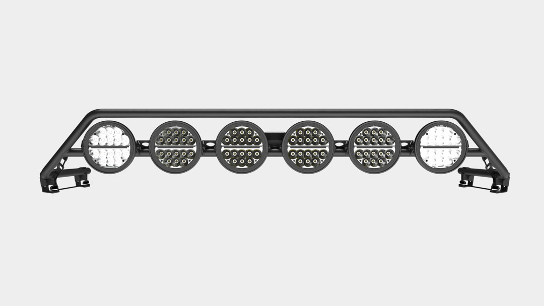 Letech 6 X Led Light Bar (3)