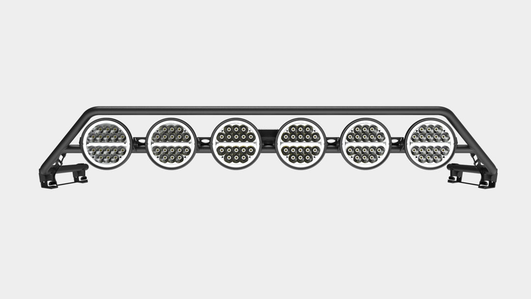 Letech 6 X Led Light Bar (7)