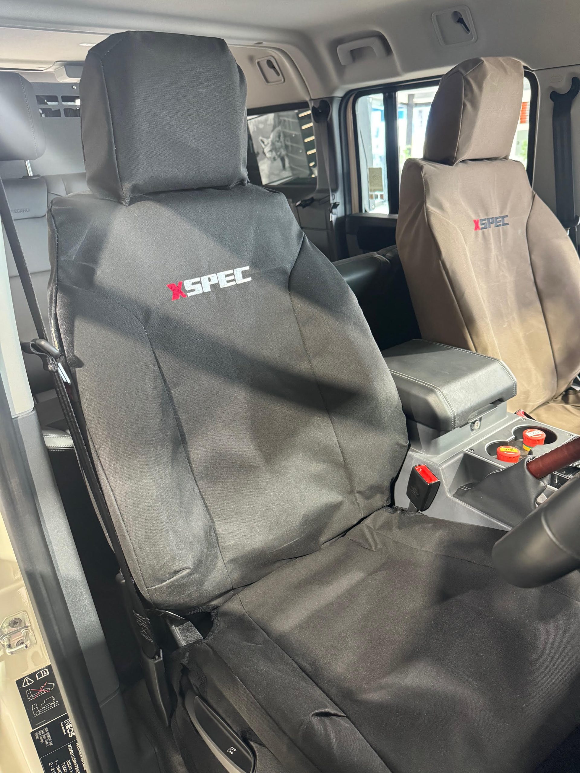 Xspec Ineos Grenadier Front Seat Covers Australia Black