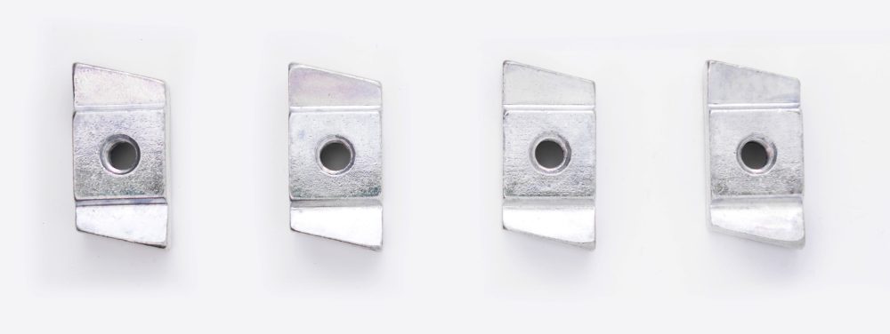Letech Roof Rack Mounting Kit Sliding Blocks With Internal Thread