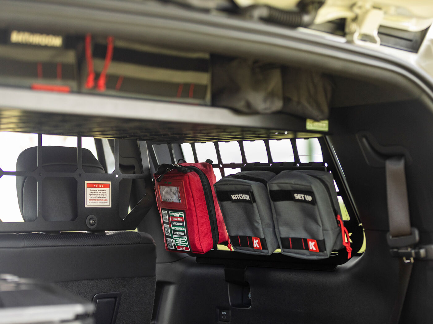 Kaon Toyota Prado Internal Side Molle Panels 9