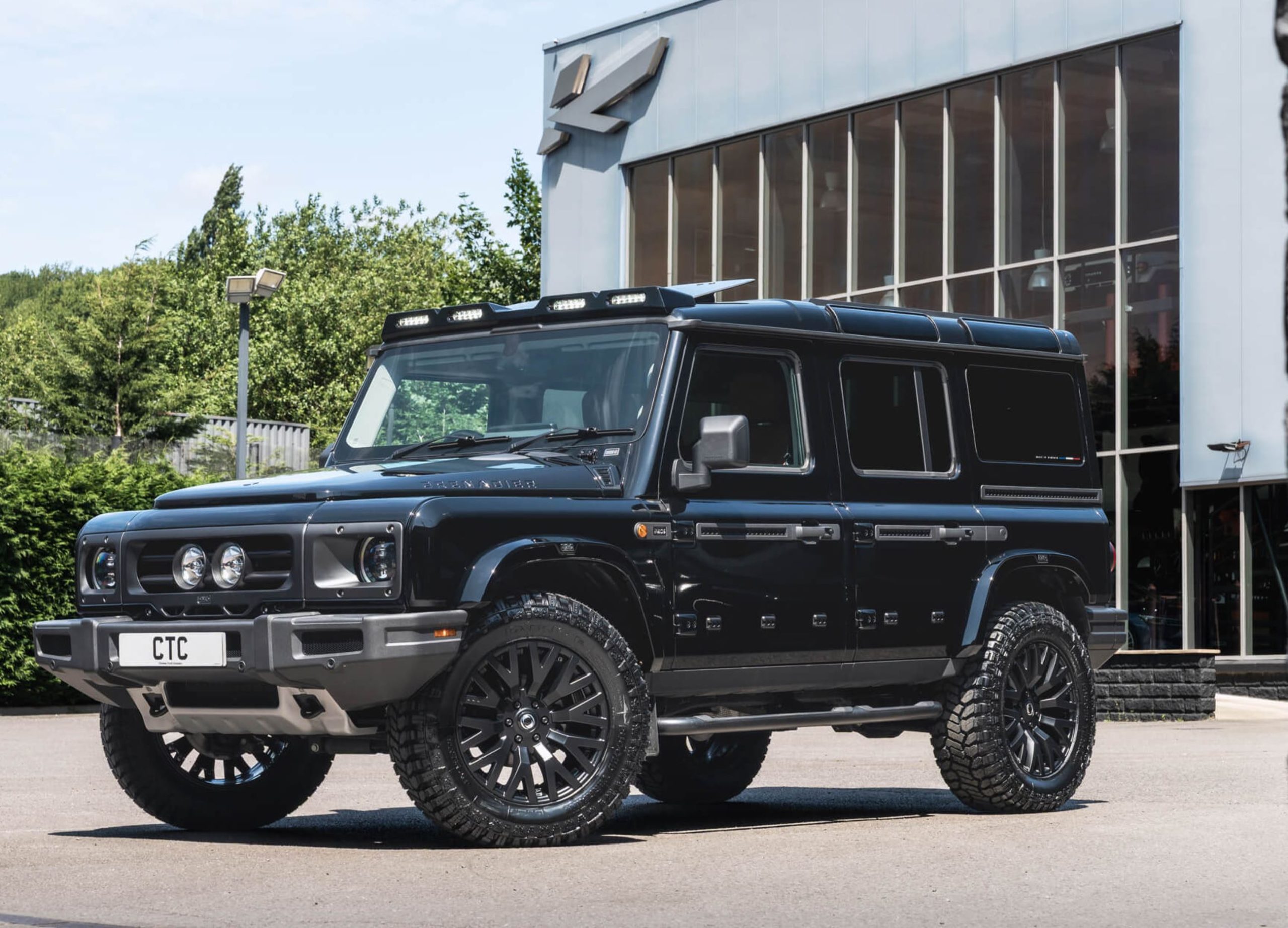 Ineos Grenadier (2023 Present) Quad Roof Shield With Led Lights Australia Expedition Hq 4