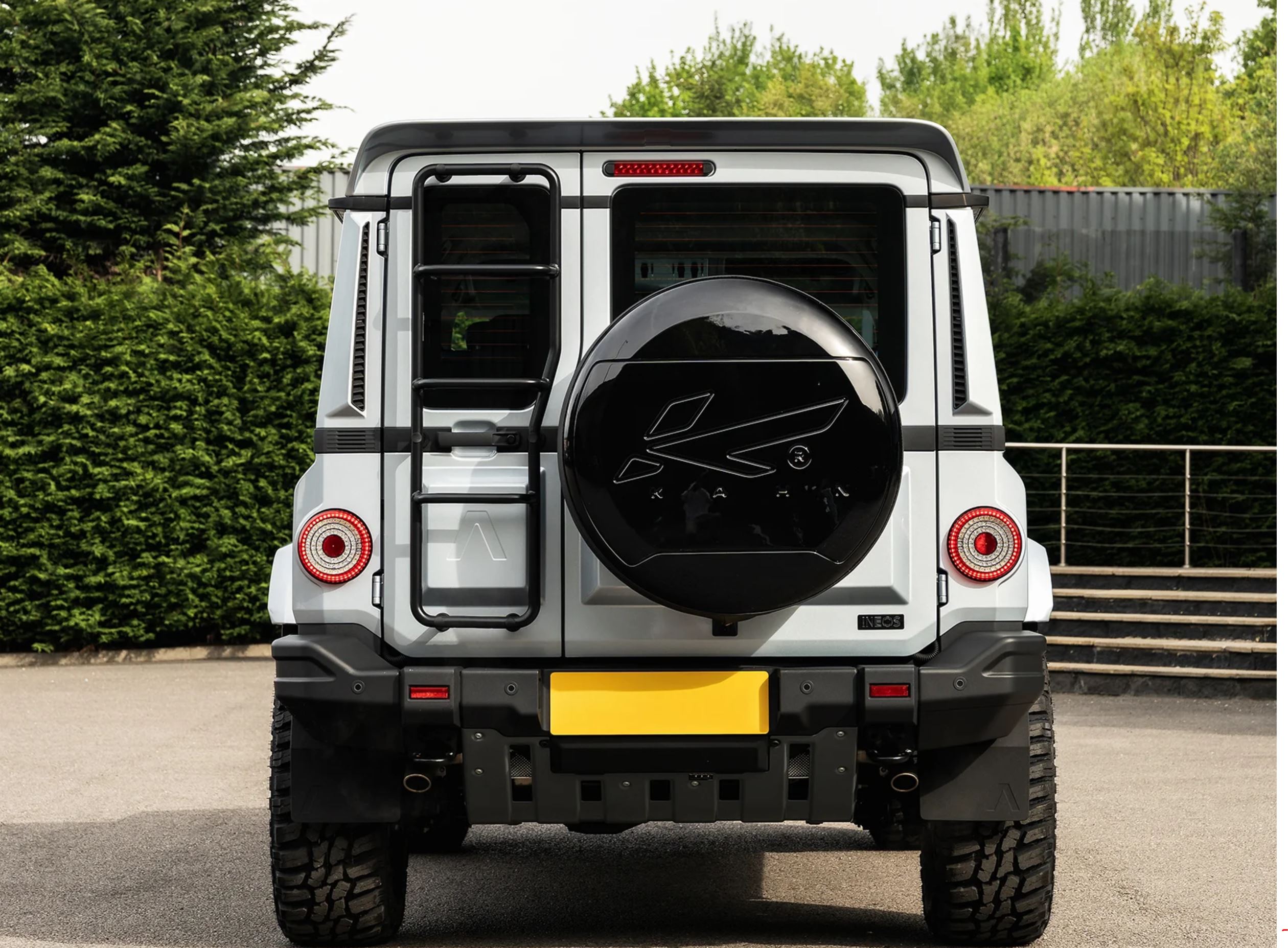 Ineos Grenadier Kahn Hard Spare Wheel Cover Australia Expedition Hq 7