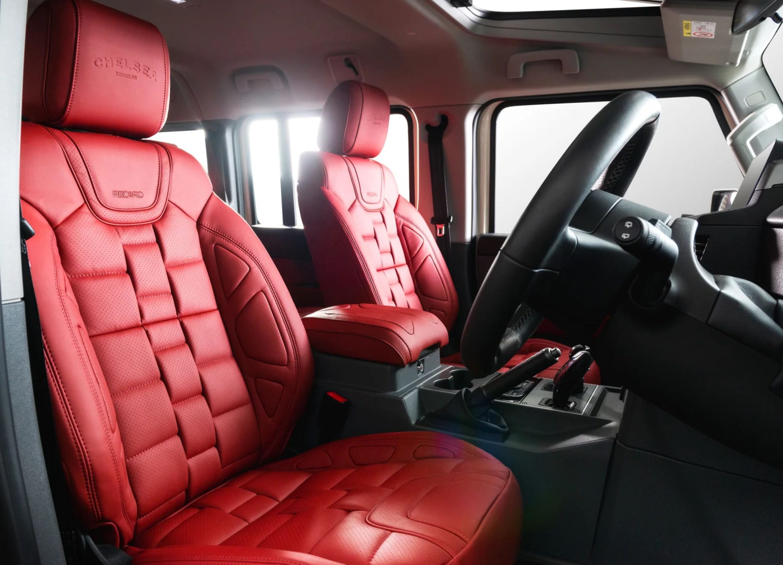 Ineos Grenadier (2023–present) Comfort Leather Interior – Vermilion Australia Expedition Hq 1