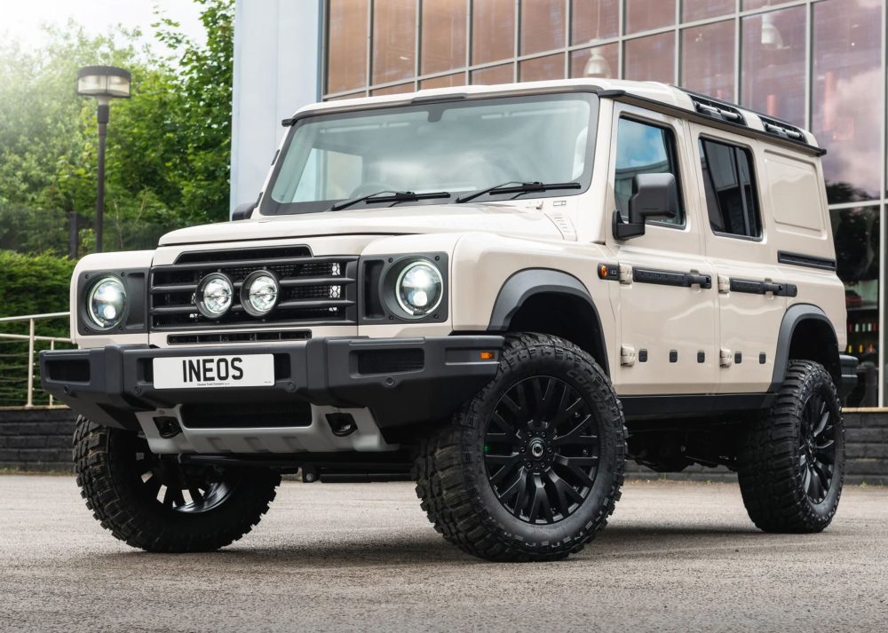 Ineos Grenadier Carbon Fibre Dakar Lamp Grille Chelsea Truck Co Australia Expedition Hq 3