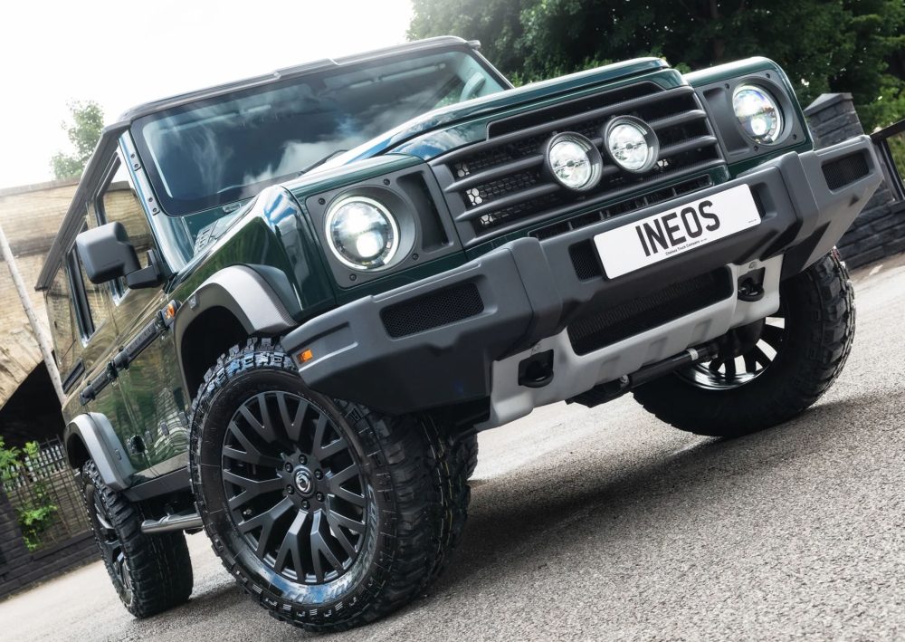 Ineos Grenadier Carbon Fibre Dakar Lamp Grille Chelsea Truck Co Australia Expedition Hq 6