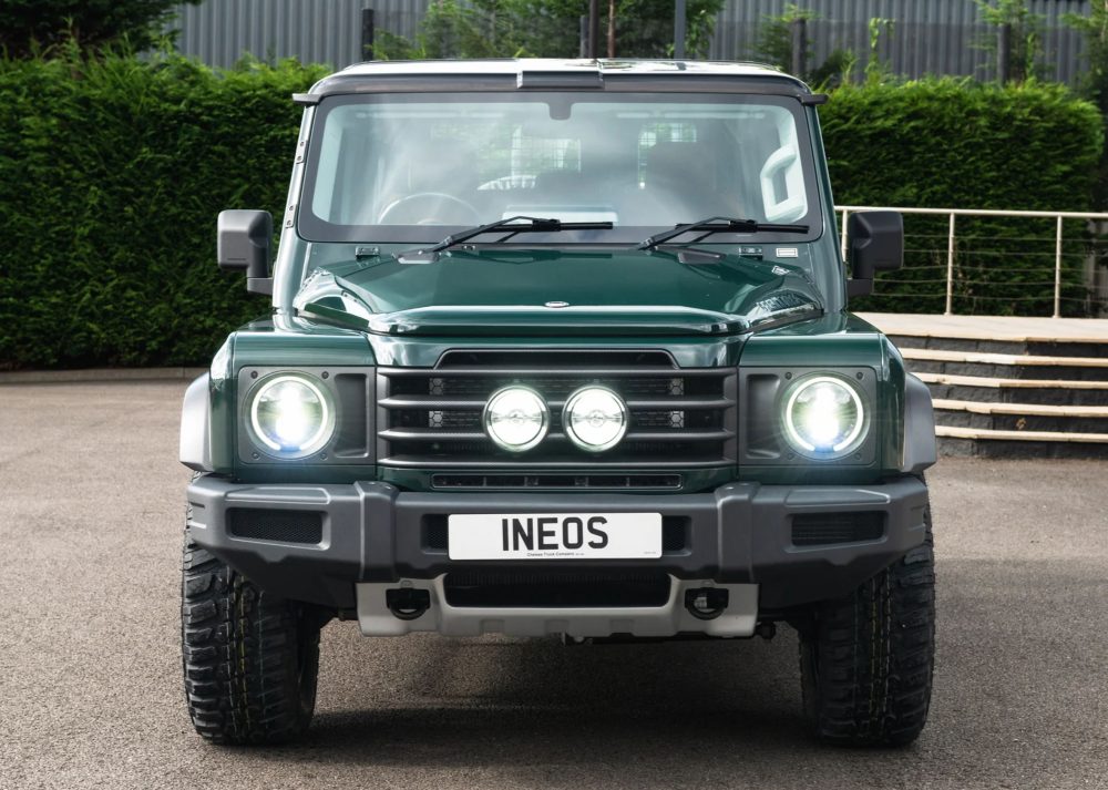 Ineos Grenadier Carbon Fibre Dakar Lamp Grille Chelsea Truck Co Australia Expedition Hq 8