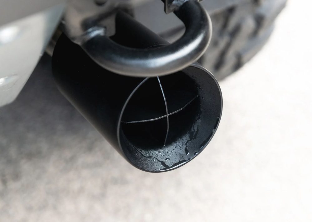 Ineos Grenadier Diesel Crosshair Exhaust System – Satin Black (2023–present) Australia Expedition Hq 1