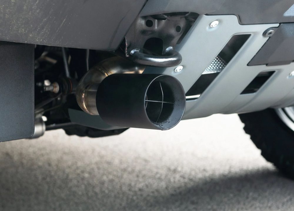 Ineos Grenadier Diesel Crosshair Exhaust System – Satin Black (2023–present) Australia Expedition Hq 2