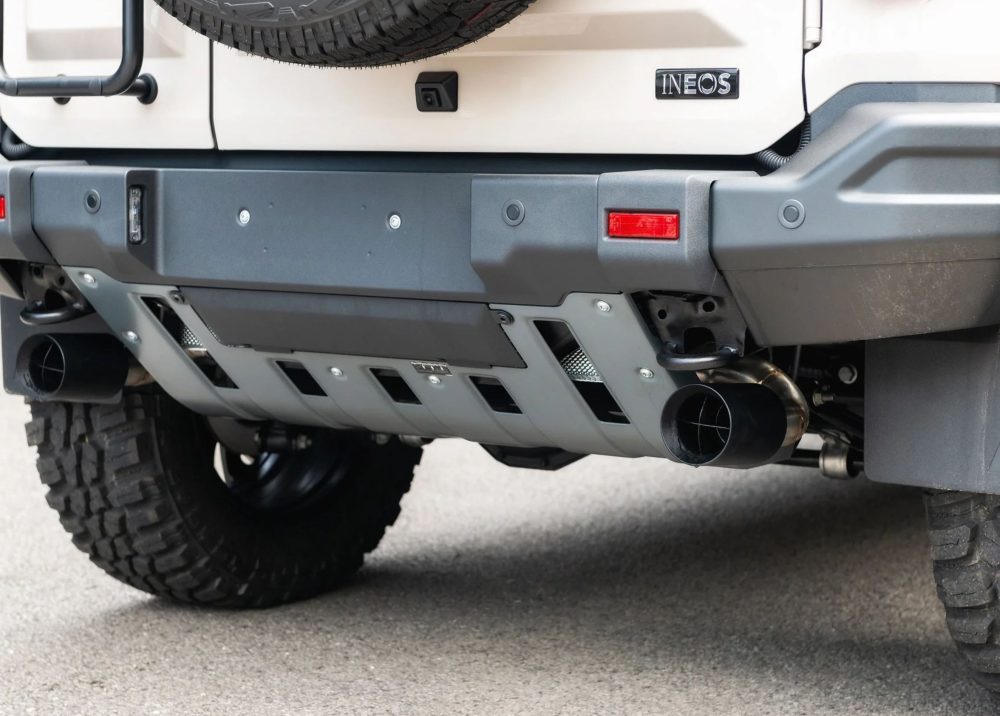 Ineos Grenadier Diesel Crosshair Exhaust System – Satin Black (2023–present) Australia Expedition Hq 3