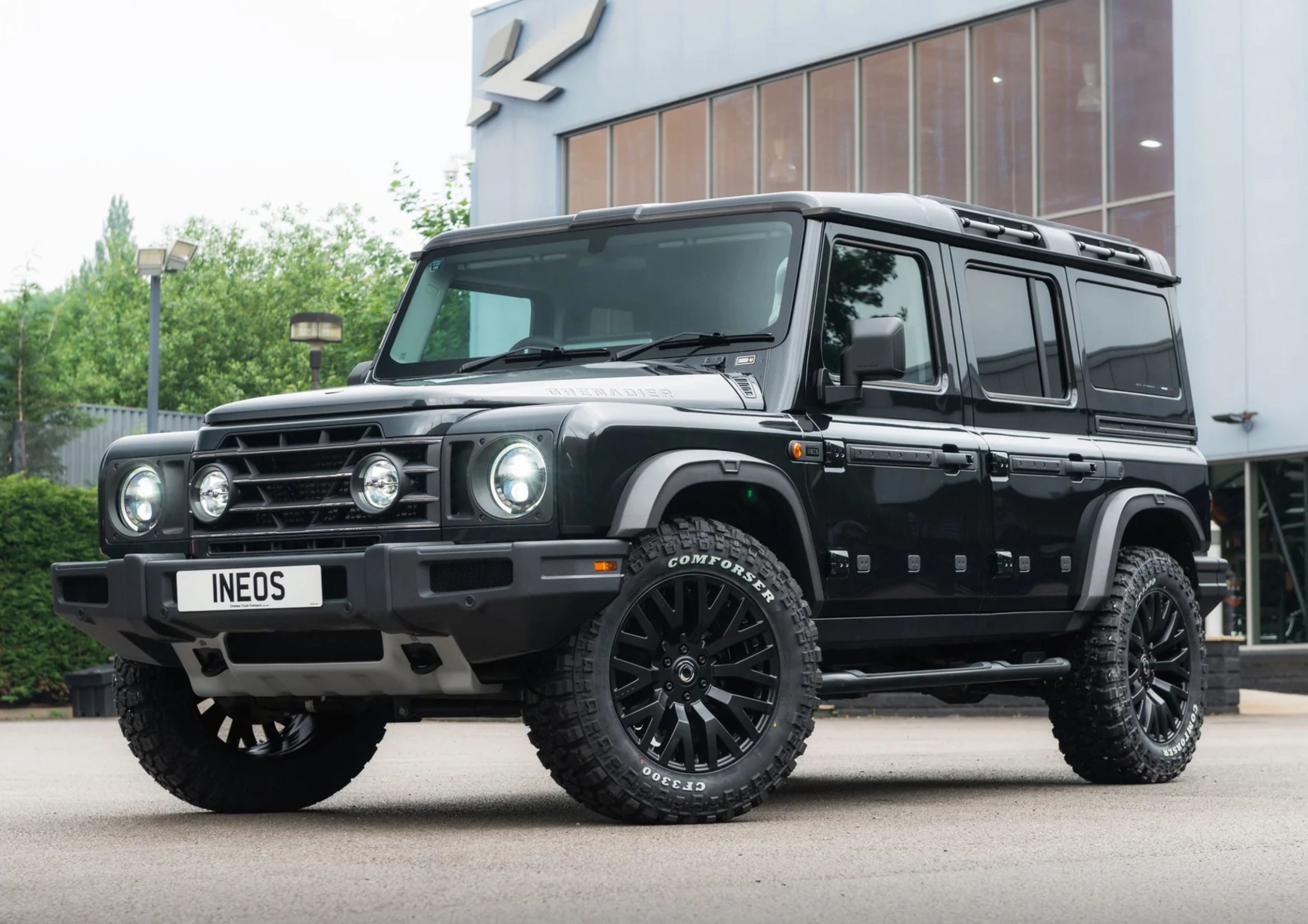 Ineos Grenadier Extra Wide Package 2 G22 Matte Black (2023–present) Australia Expedition Hq 5