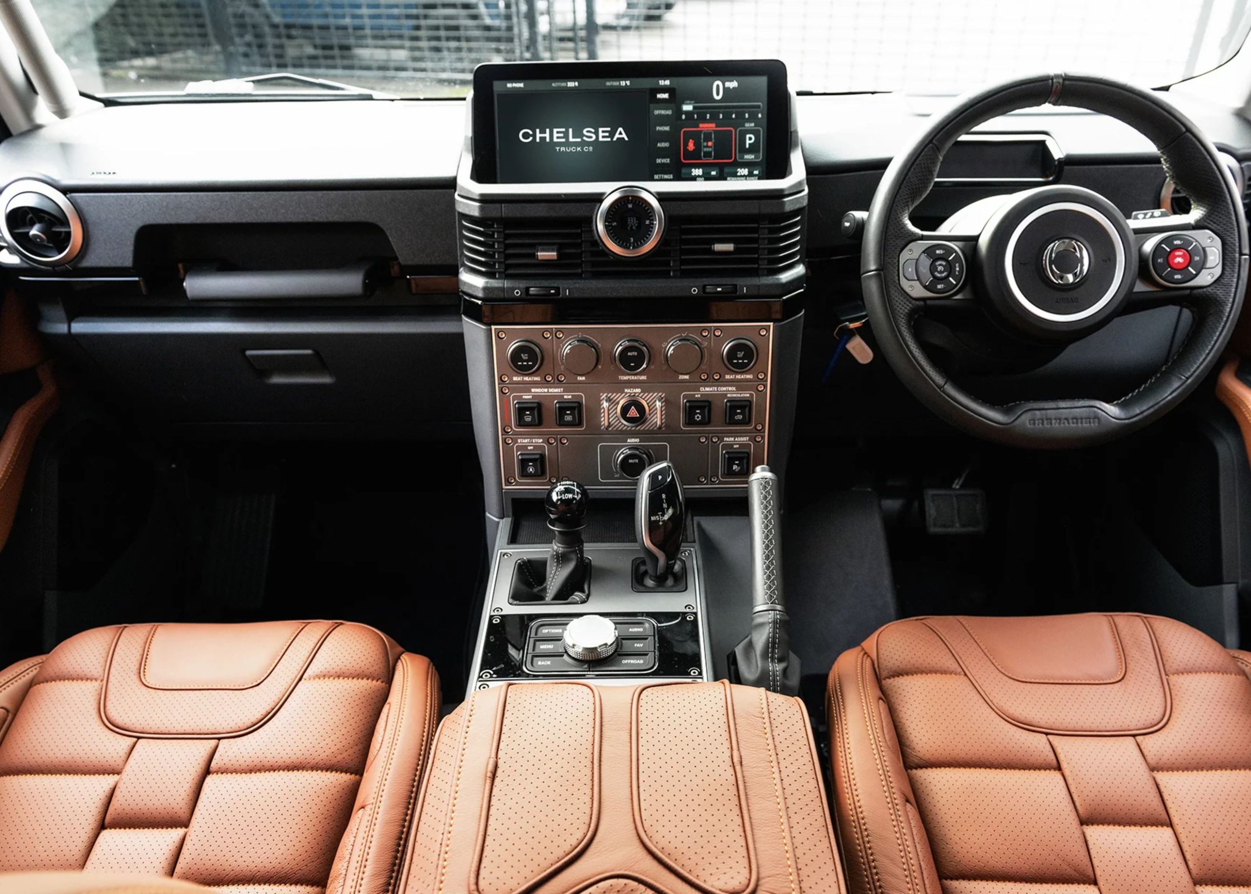 Ineos Grenadier (2023 Present) Comfort Leather Interior Australia Expedition Hq 10