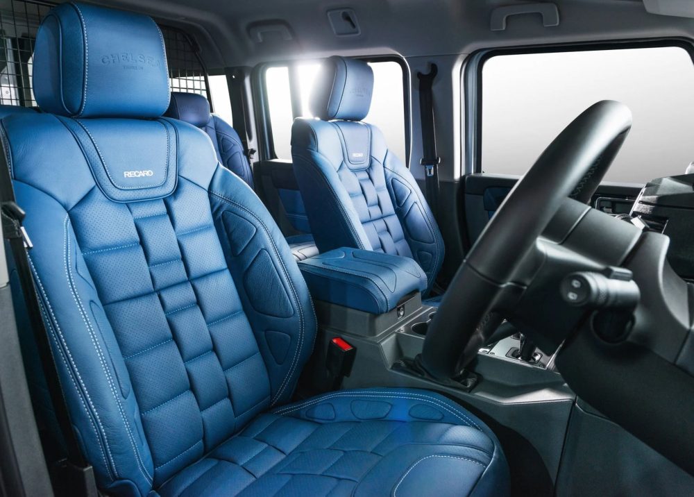 Ineos Grenadier (2023 Present) Comfort Leather Interior Bristol Blue Australia Expedition Hq 1