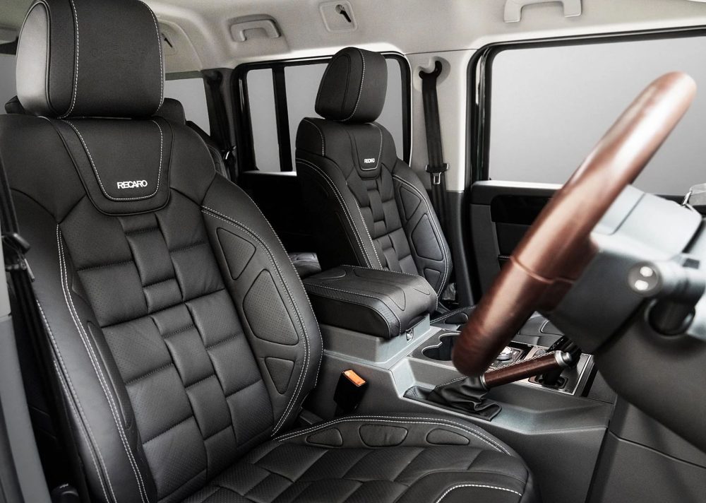 Ineos Grenadier (2023 Present) Comfort Leather Interior Volcanic Black Australia Expedition Hq 1