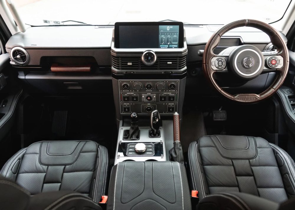 Ineos Grenadier (2023 Present) Comfort Leather Interior Volcanic Black Australia Expedition Hq 4
