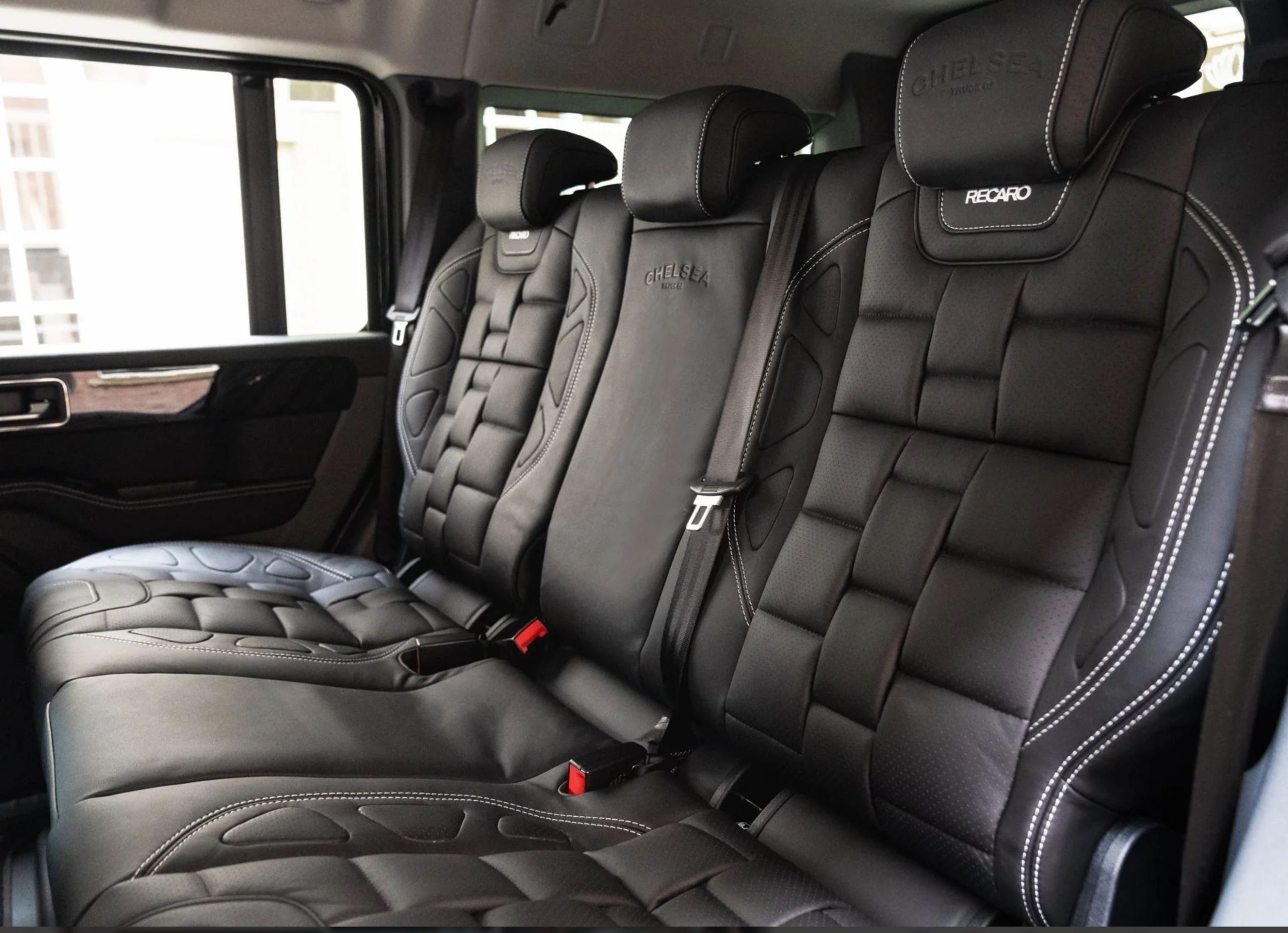 Ineos Grenadier (2023 Present) Comfort Leather Interior Volcanic Black Australia Expedition Hq 5