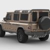 Ineos Grenadier (2023 Present) Exposed Carbon Rear Roof Wing (matte) Australia Expedition Hq 1