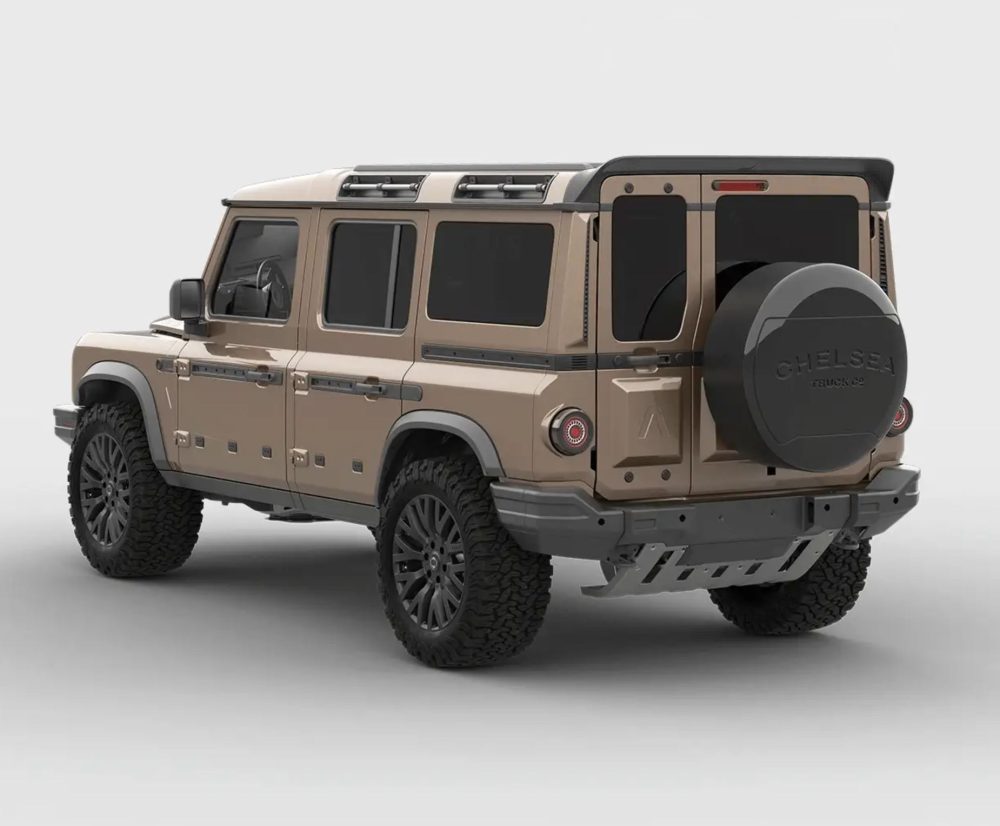 Ineos Grenadier (2023 Present) Large Upper Rear Roof Wing Australia Expedition Hq 2
