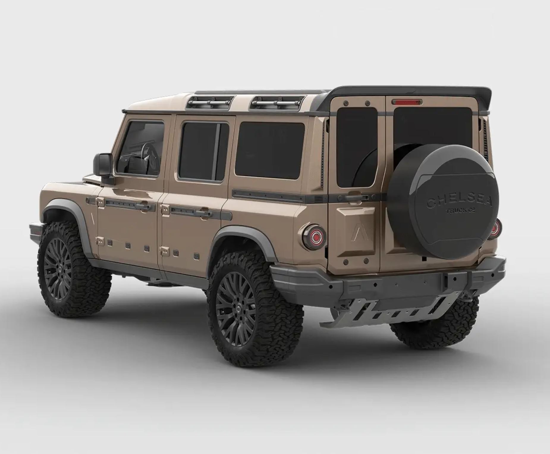 Ineos Grenadier (2023 Present) Large Upper Rear Roof Wing Australia Expedition Hq 2