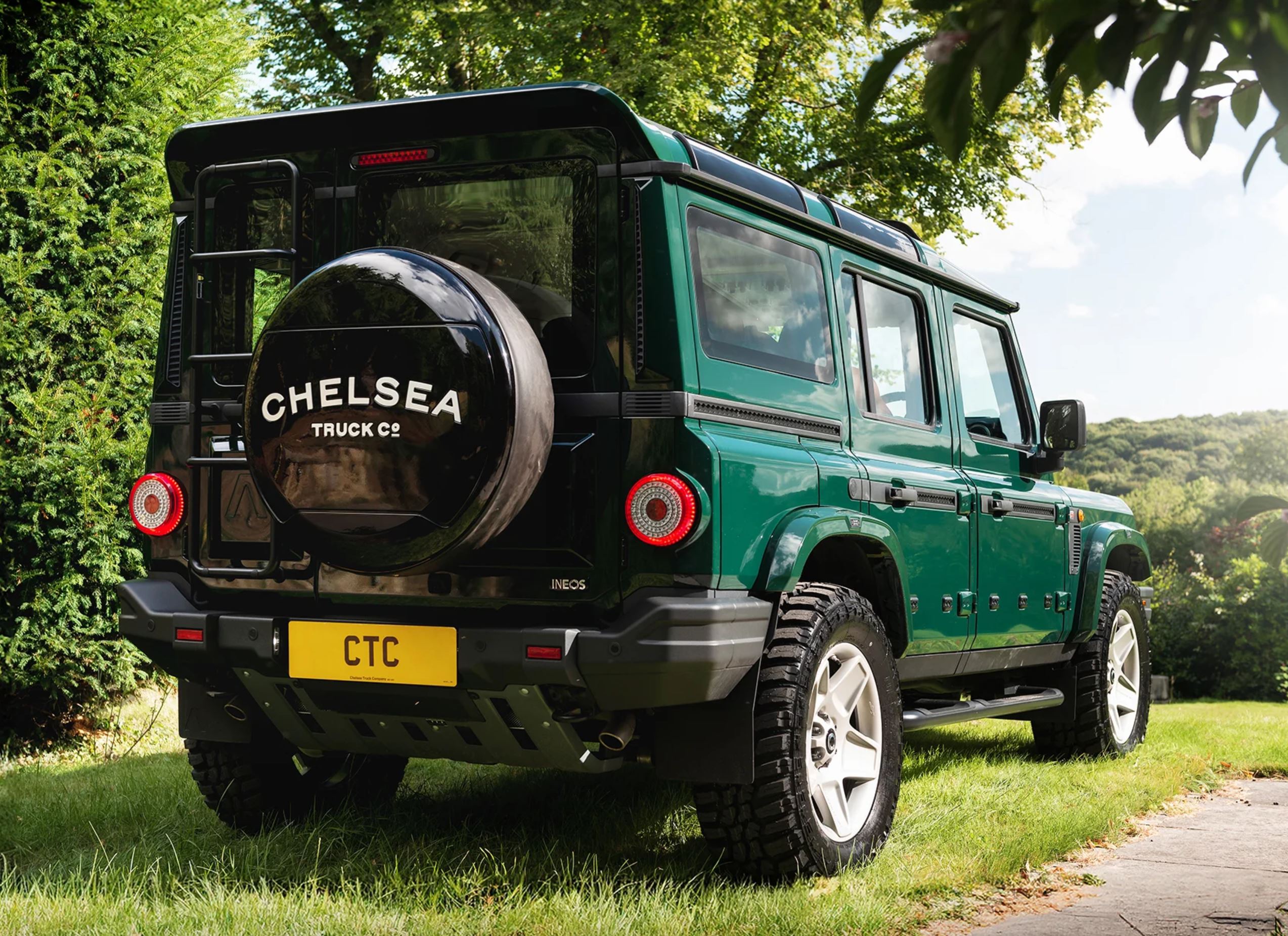 Ineos Grenadier (2023 Present) Large Upper Rear Roof Wing Australia Expedition Hq 5