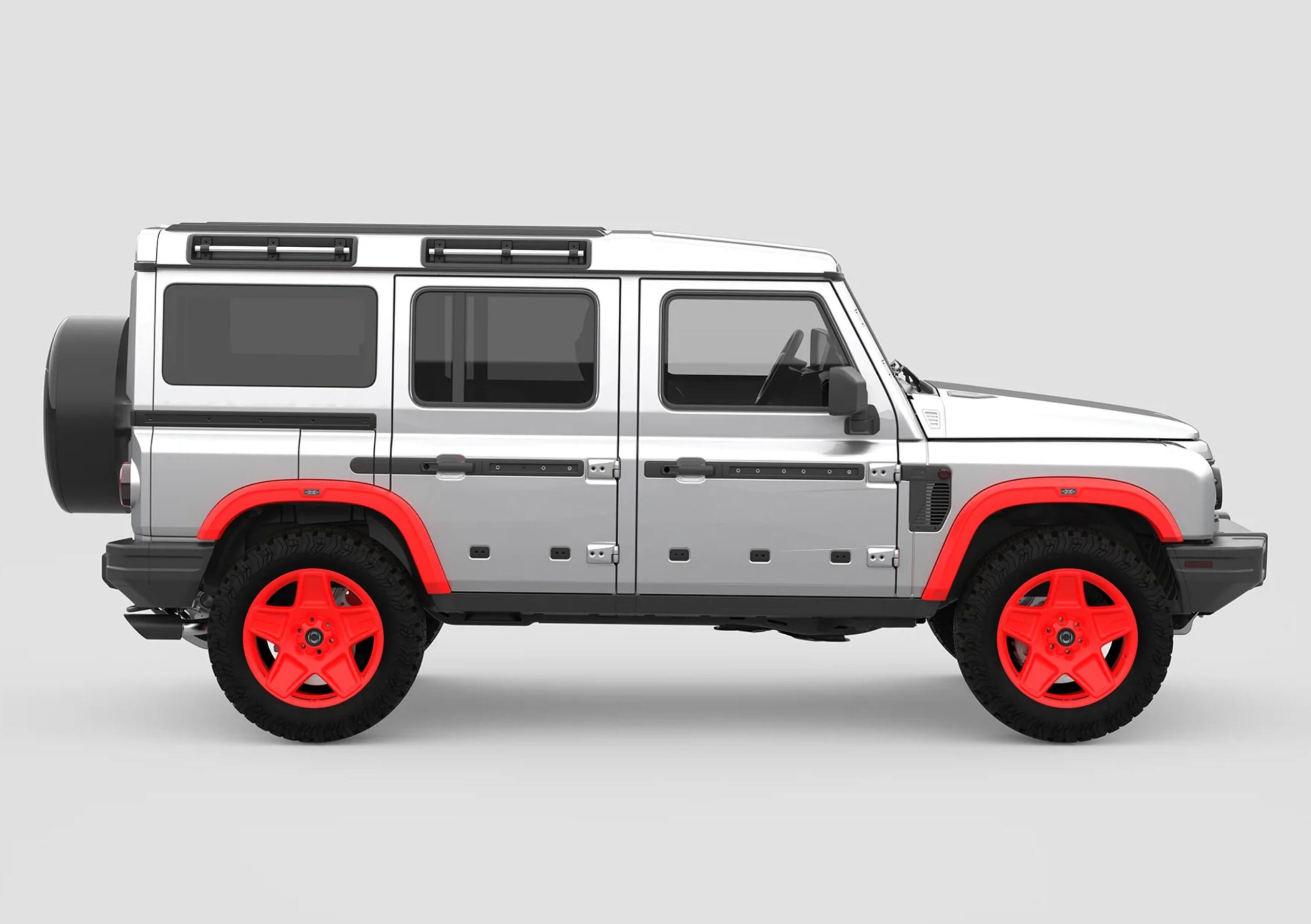 Ineos Grenadier Extra Wide Package 1 Matte Black Rs Forged Wheels Australia Expedition Hq 3