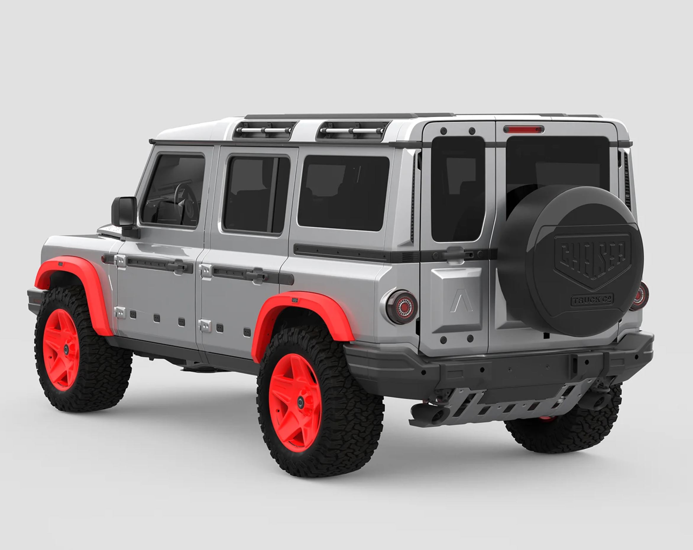 Ineos Grenadier Extra Wide Package 1 Matte Black Rs Forged Wheels Australia Expedition Hq 4