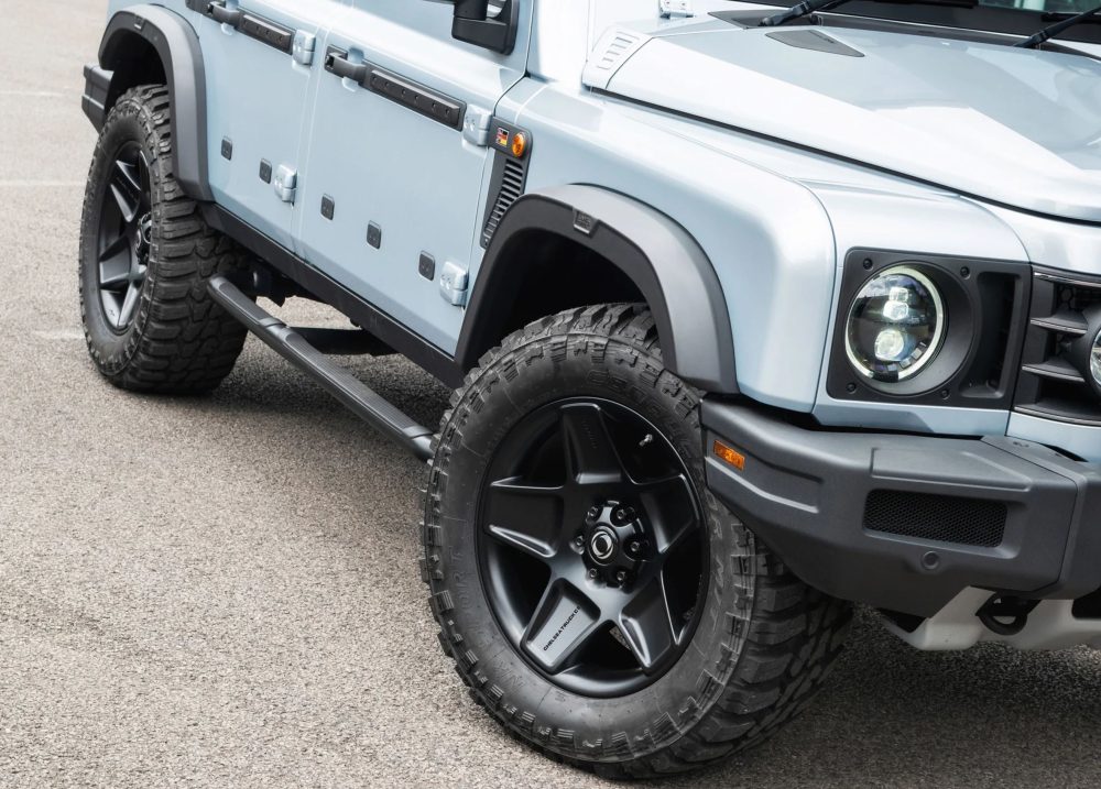 Ineos Grenadier Extra Wide Package 1 Matte Black Rs Forged Wheels Australia Expedition Hq 5