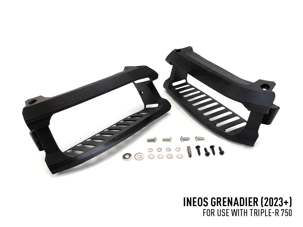 Lazer Lamps Ineos Grenadier Elite Grill Kit Spotlights Australia Expedition Hq 2