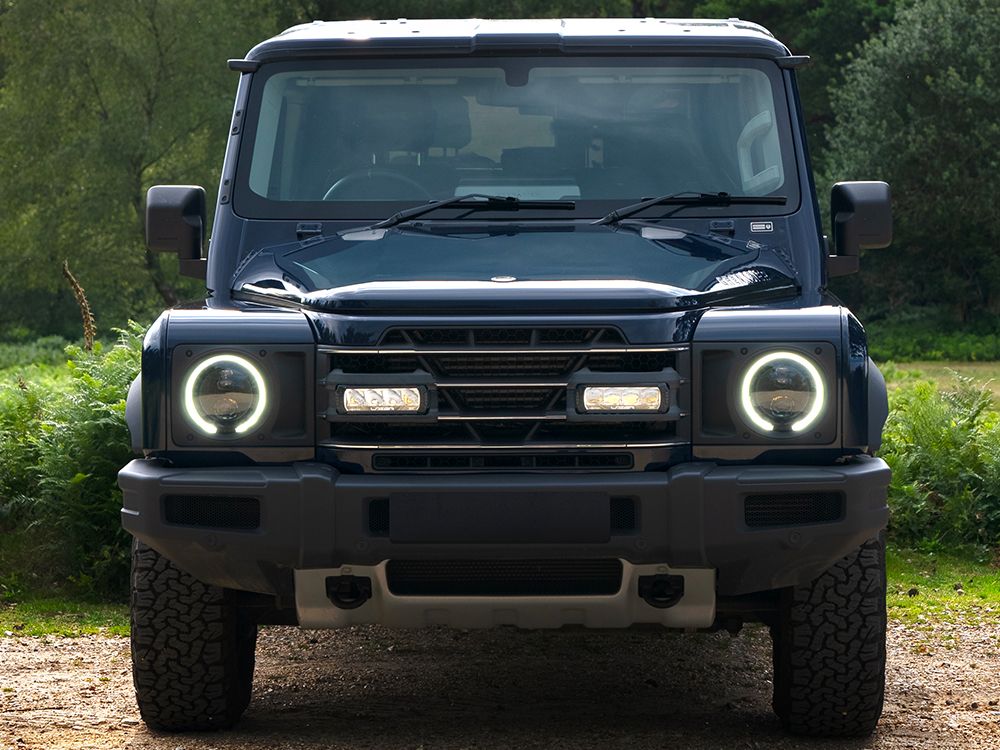 Lazer Lamps Ineos Grenadier Elite Grill Kit Spotlights Australia Expedition Hq 8