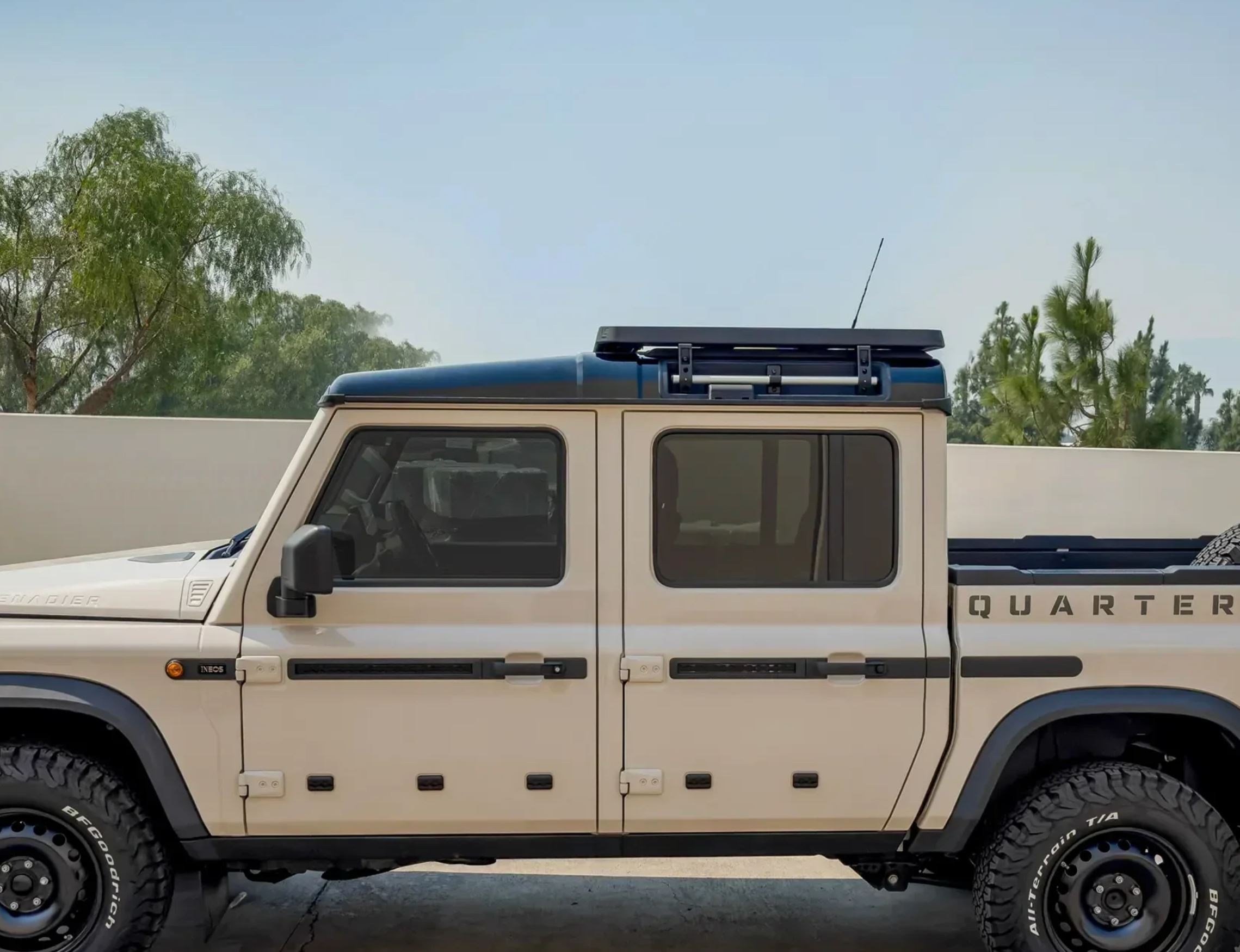 Leitner Ineos Quartermaster Acs Roof Half Rack 2024+ Australia Expedition Hq 2