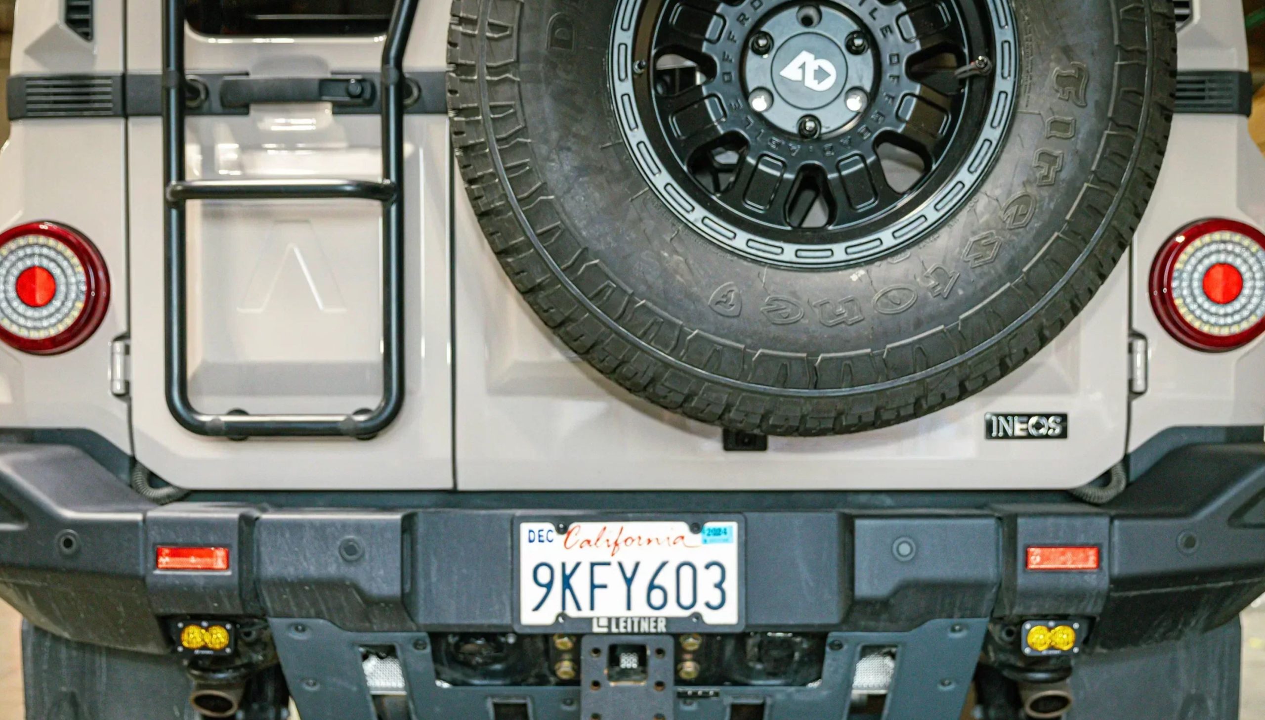 Leitner Ineos Grenadier Chase Reverse Light Bracket Australia Expedition Hq 3