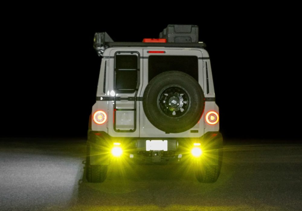 Leitner Ineos Grenadier Chase Reverse Light Bracket Australia Expedition Hq 4