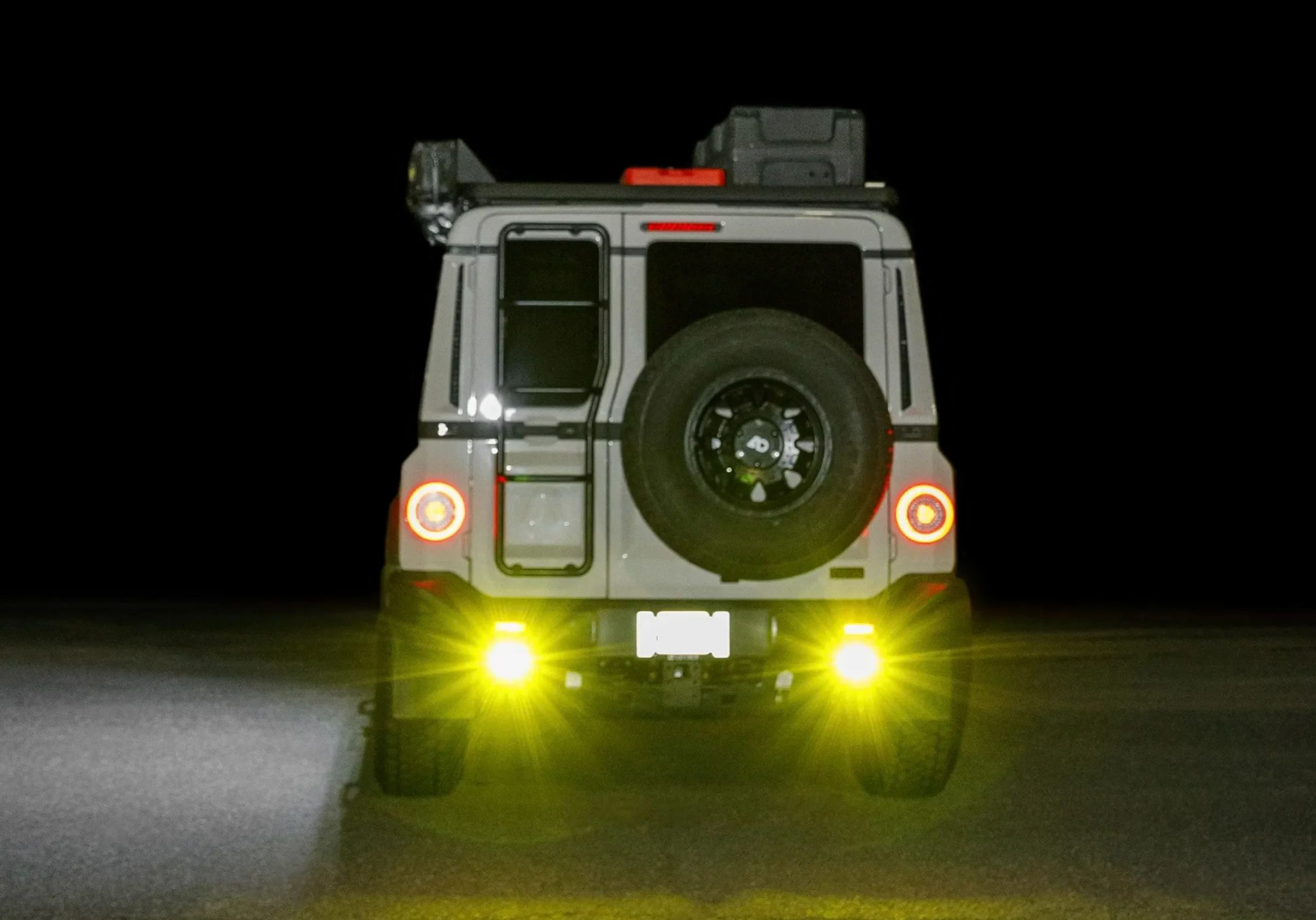 Leitner Ineos Grenadier Chase Reverse Light Bracket Australia Expedition Hq 4