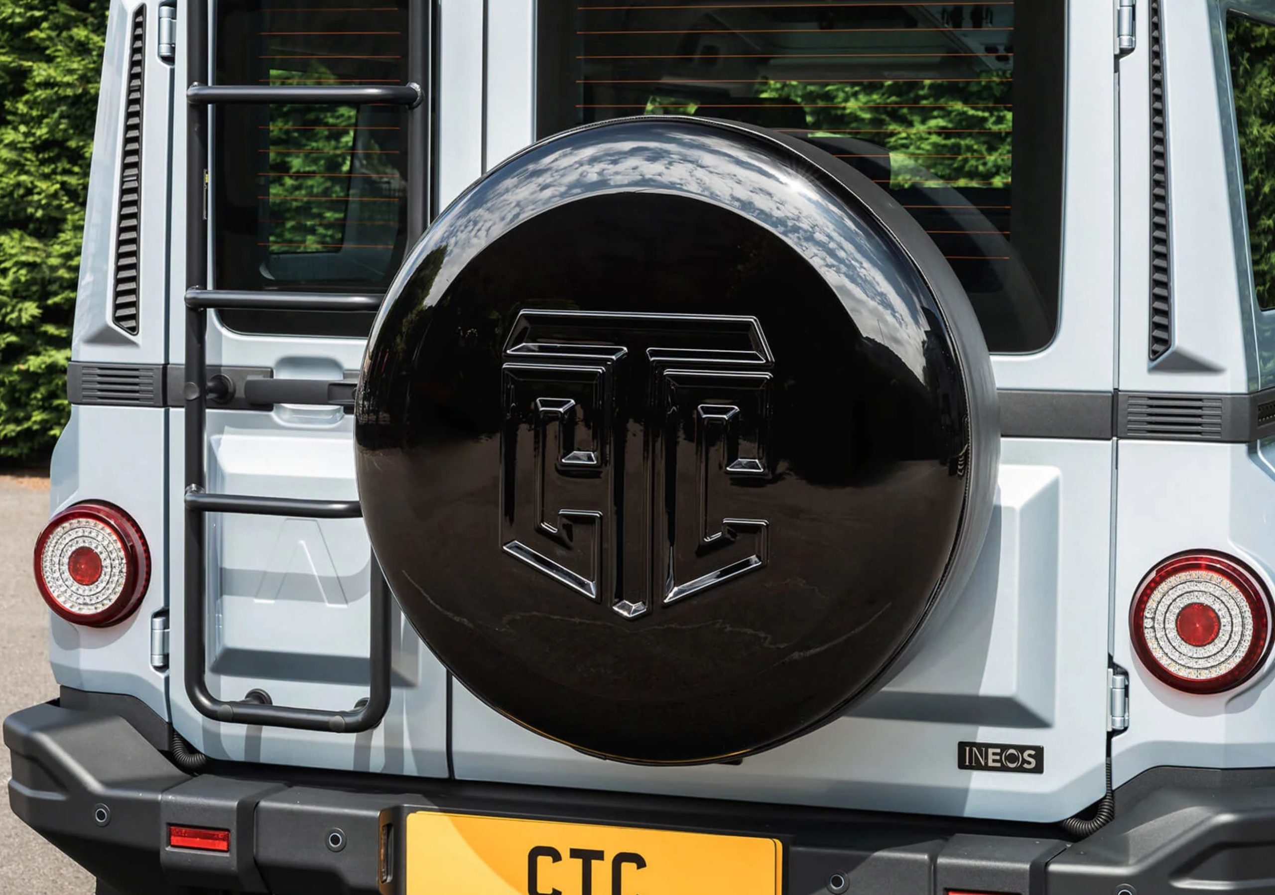 Ineos Grenadier Ctc Crest Hard Spare Wheel Cover Australia Expedition Hq 1