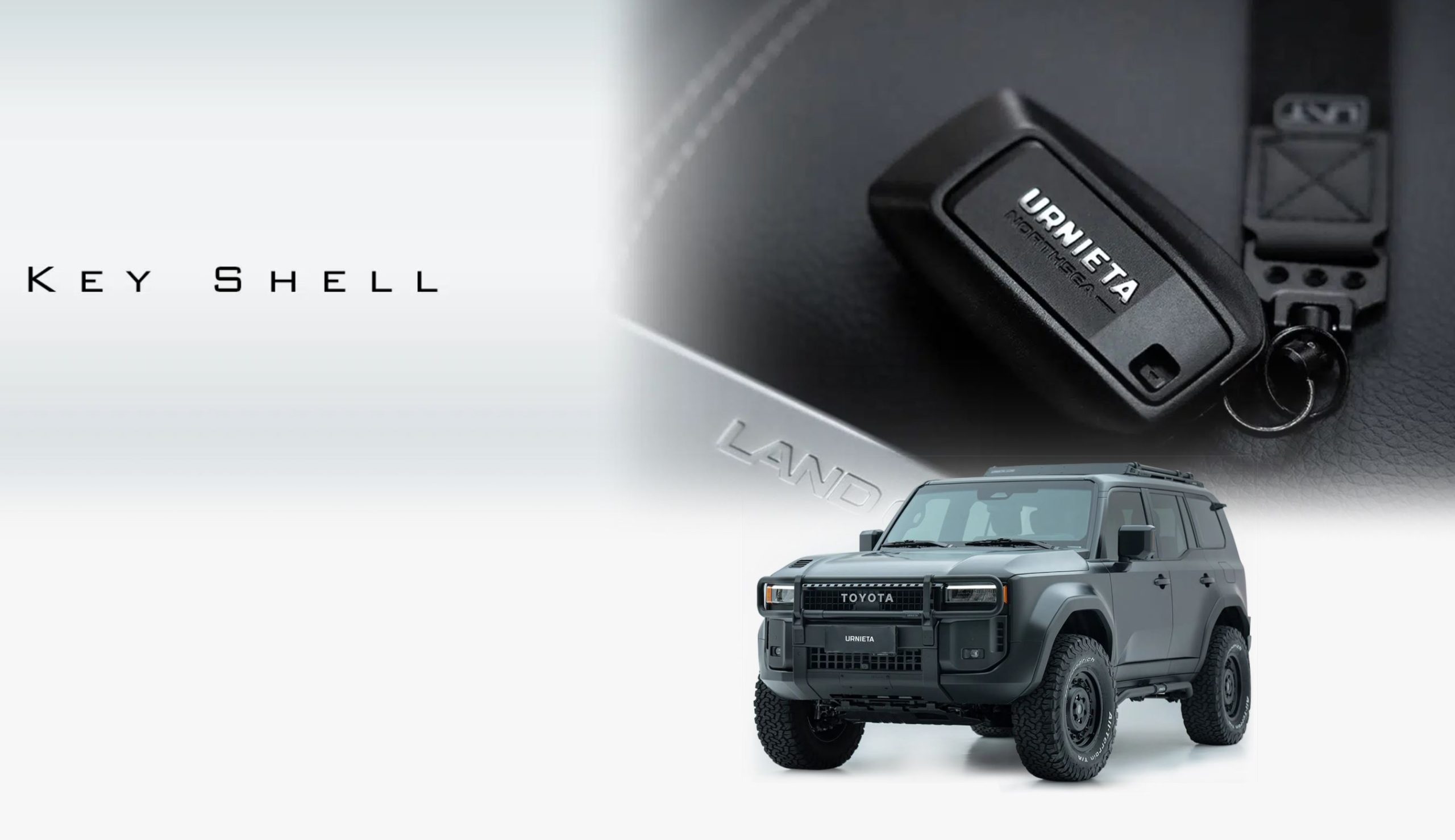 Urnieta Key Kit, Toyota Landcruiser Lc250 Prado 4x4 Accessories Australia 1