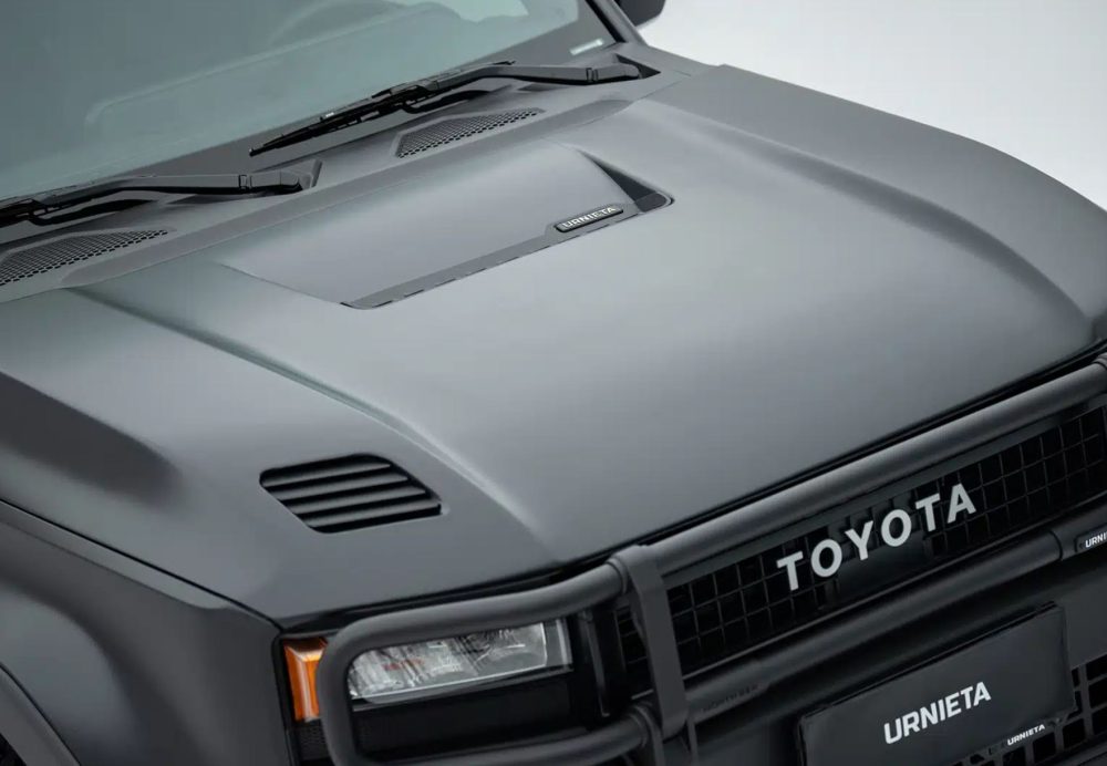 Urnieta Landcruiser 250 Series Prado 4x4 Accessories Australia Carbon Bonnet 2