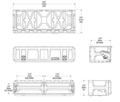 Leitner Gear Pod Roof Dimensions Size
