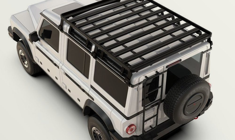 Ineos Grenadier Roof Rack Expedition Hq Australia Front Runner 3 Quarter 4 1