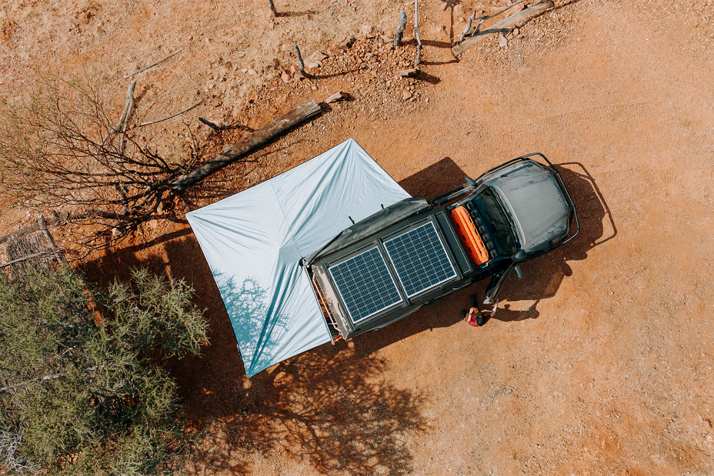 Shadow Awning 1 Alu Cab 270 Degree Shadow Awning Left Passenger Side 4x4 Australia 1