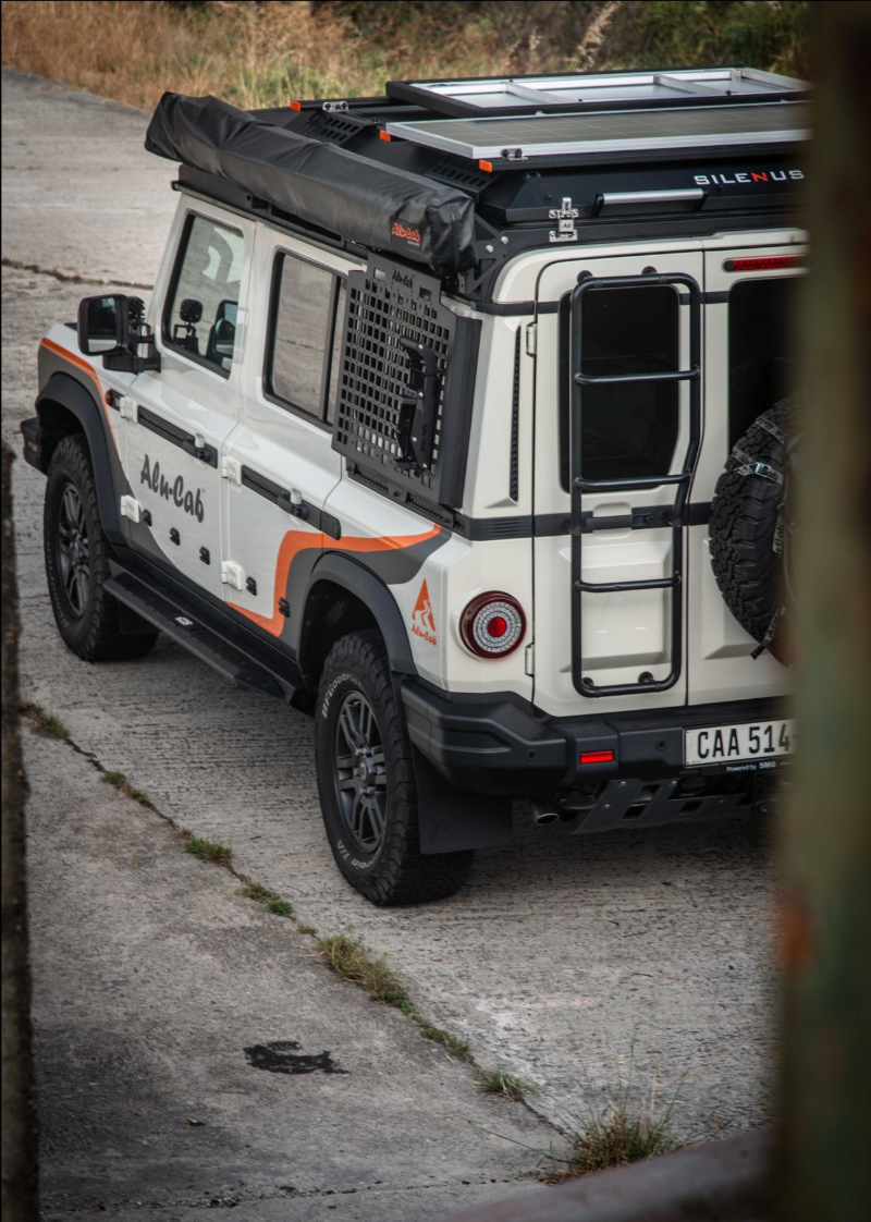 Silenusconversion1 Alu Cab Ineos Grenadier Rooftop Tent Camper Conversion Australia 5