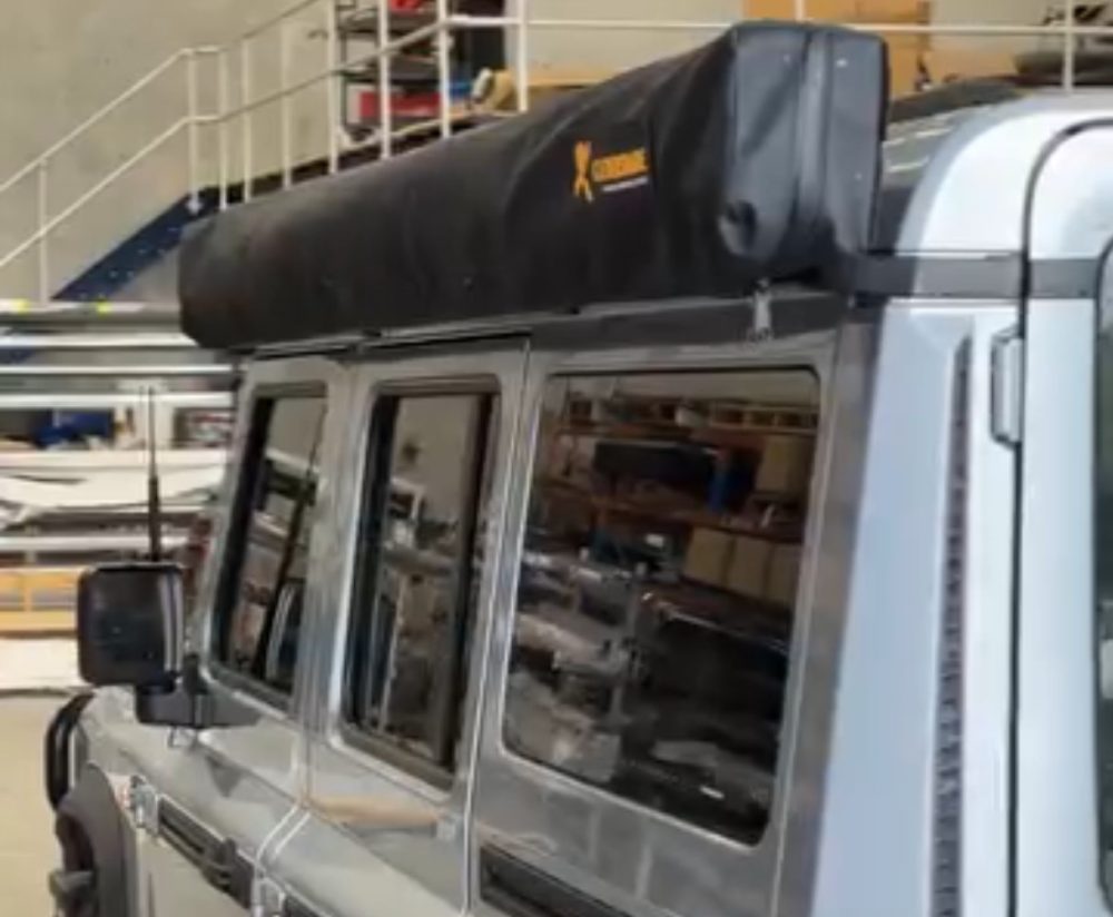 No Roof Rack Clevershade 180 Awning Ineos Grenadier 2
