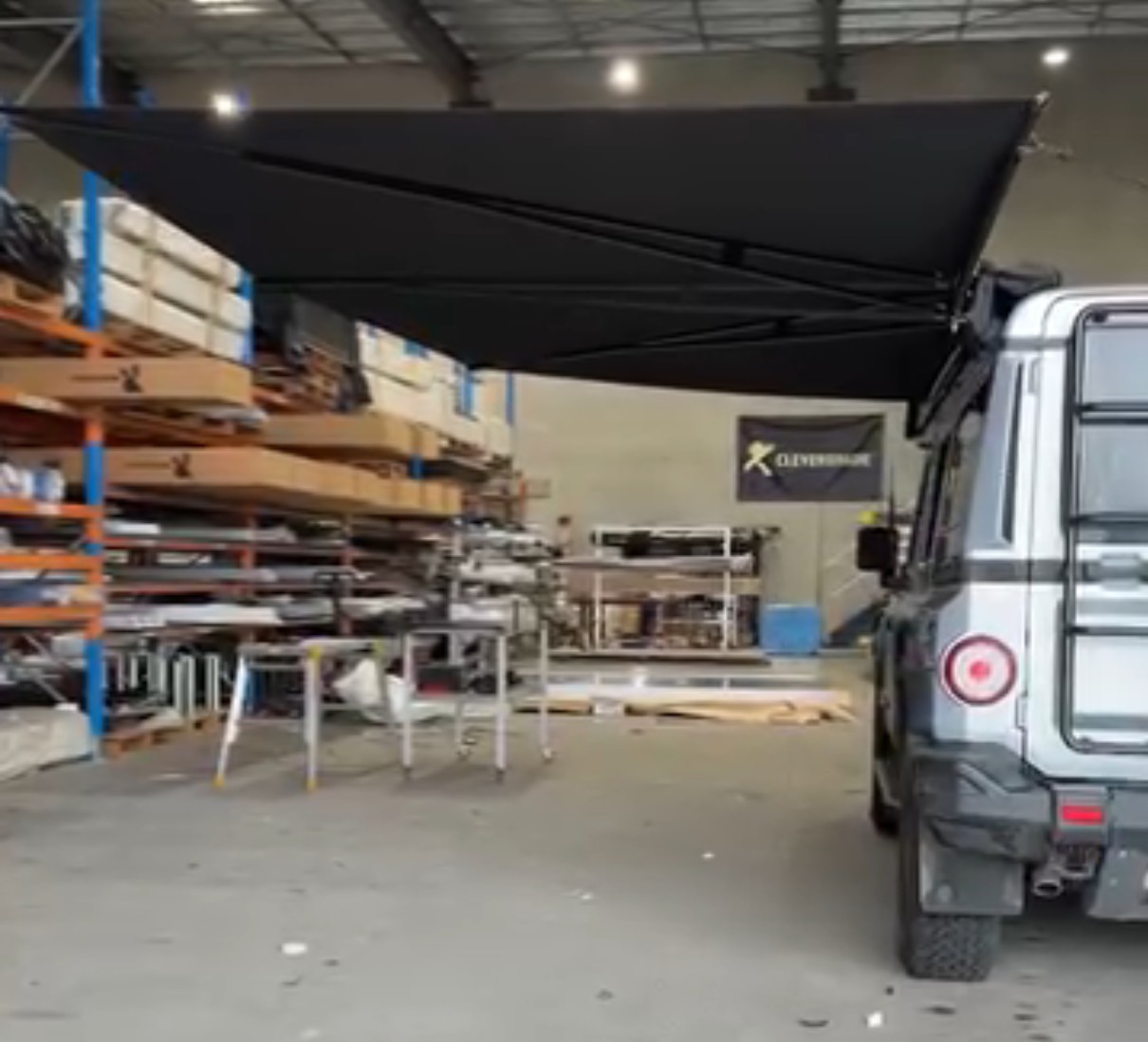 No Roof Rack Clevershade 180 Awning Ineos Grenadier