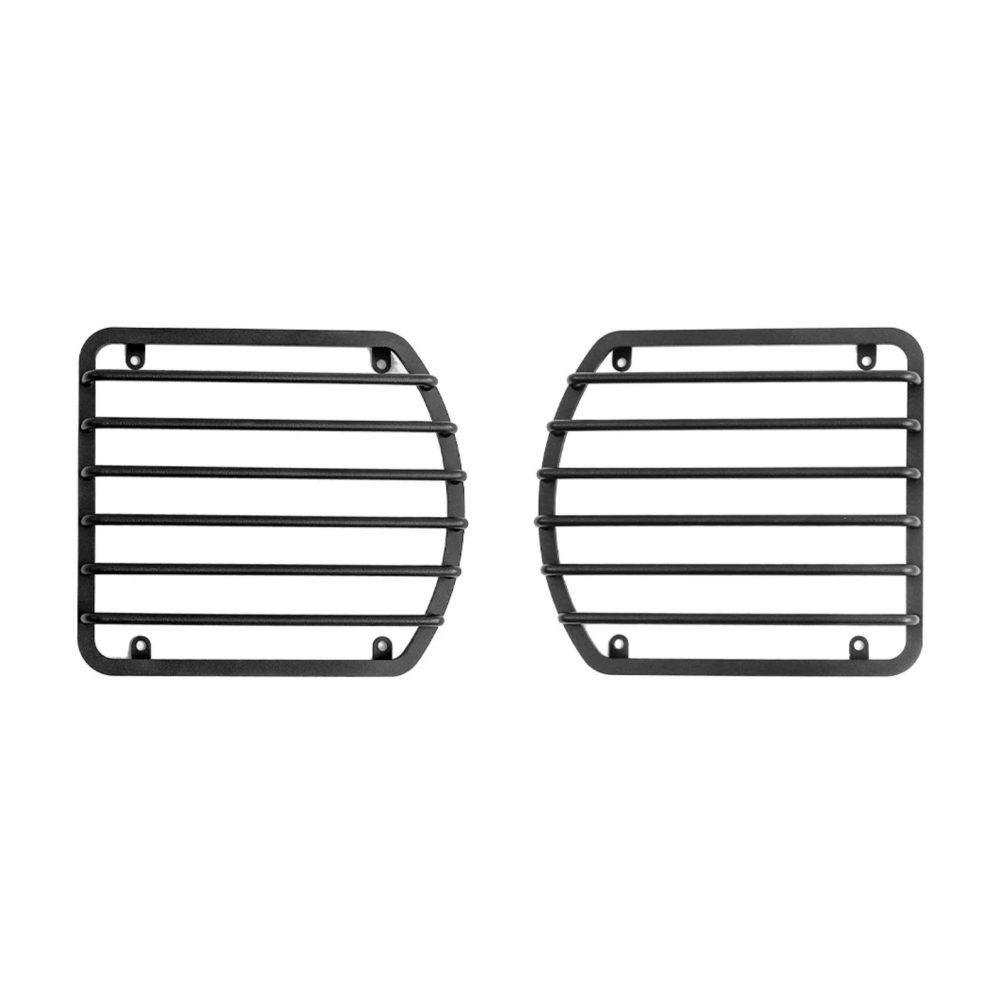 Ineos Grenadier Defender Style Headlight Protection Cover Black Australia 1