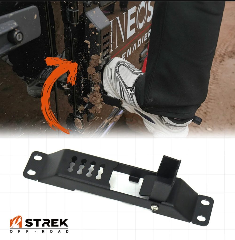Ineos Grenadier Hinged Door Step Black Australia 2